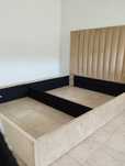 Estrutura de cama 190x140 com cabeceira