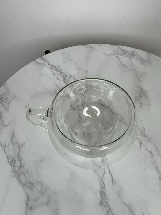 Duża Szklanka Termiczna do Kawy Herbaty Kuchni Domu Mieszkania 8 cm