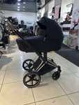 Візочок Cybex Priam 4.0 Sepia Black, шасі Rose Gold