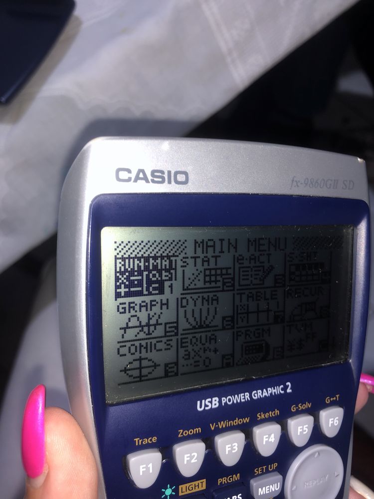 Calculadora gráfica Casio