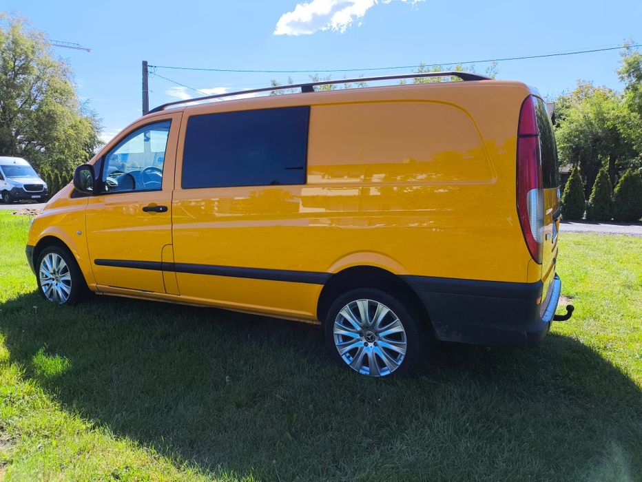 Mercedes Vito 150 km klima tempomat long hak
