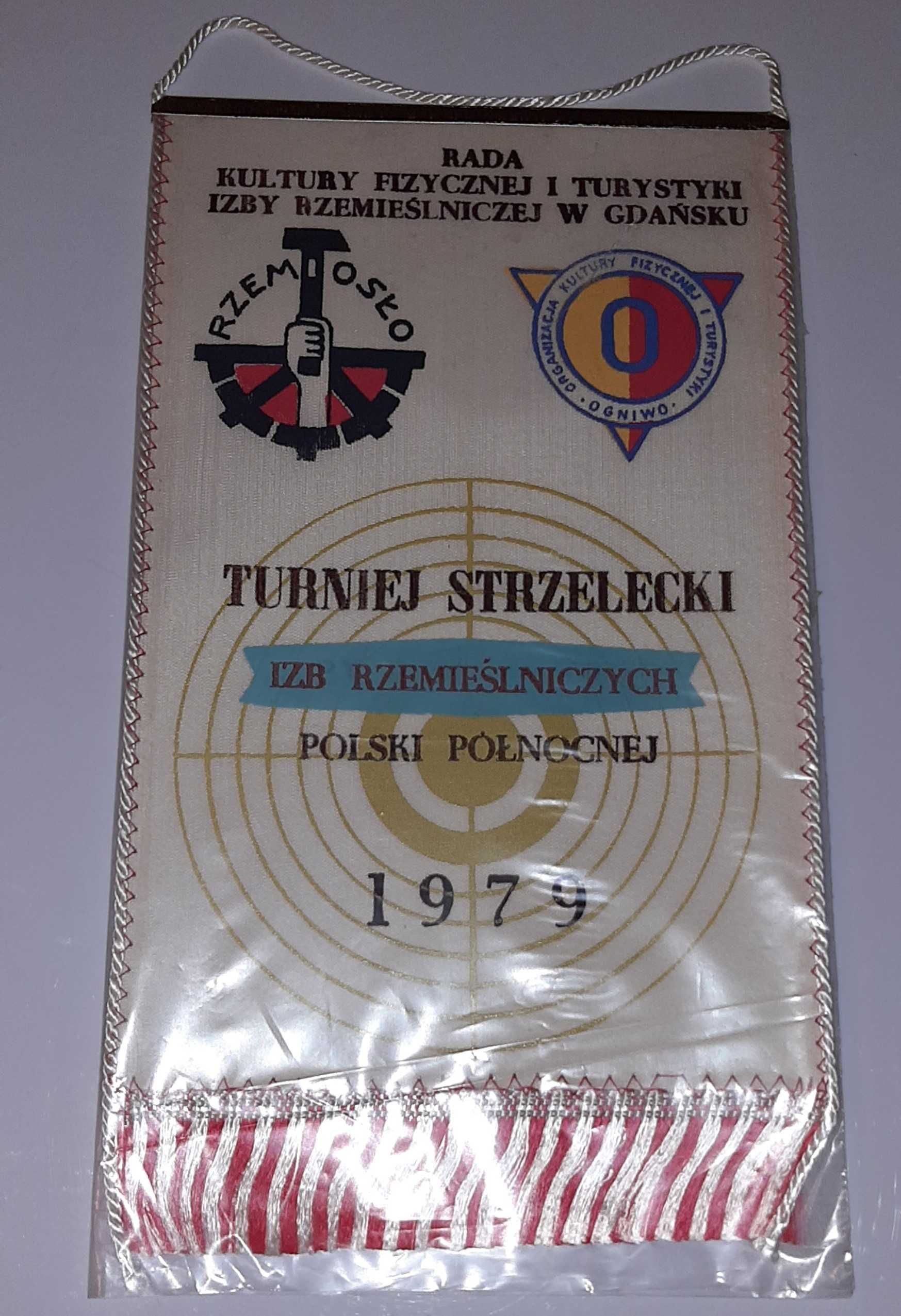 Proporczyk Turniej Strzelecki Izb Rzemieślniczych 1979