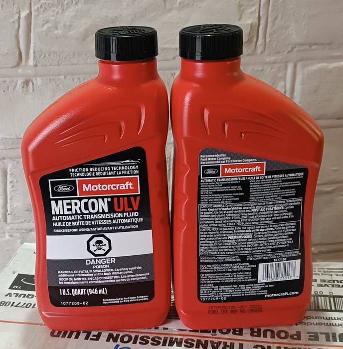 Motorcraft Mercon ULV, банка 0.946 лт