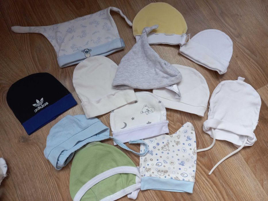 Пакет одягу для новонароджених. Бодіки, костюмчики