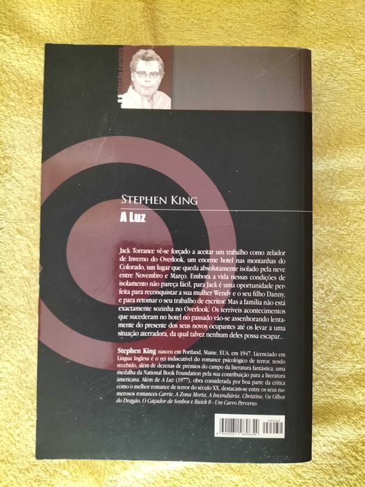 Livro The Shining / A Luz - Stephen King (Biblioteca Sábado)