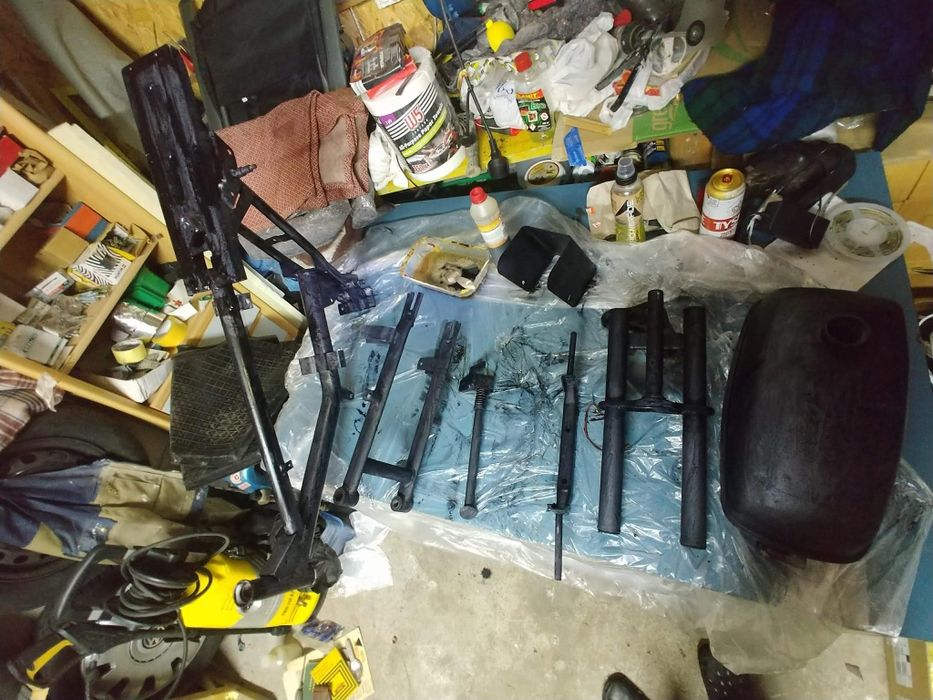 REZERWACJA Romet Ogar 200 - po piaskowaniu, malowaniu, szkiełkowaniu s