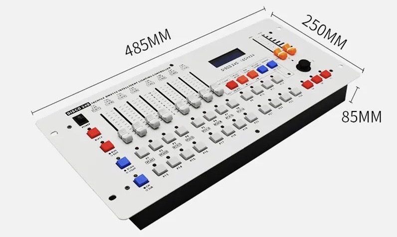 Controlador mesa dmx