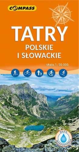 Mapa - Tatry Polskie i Słowackie 1:50 000