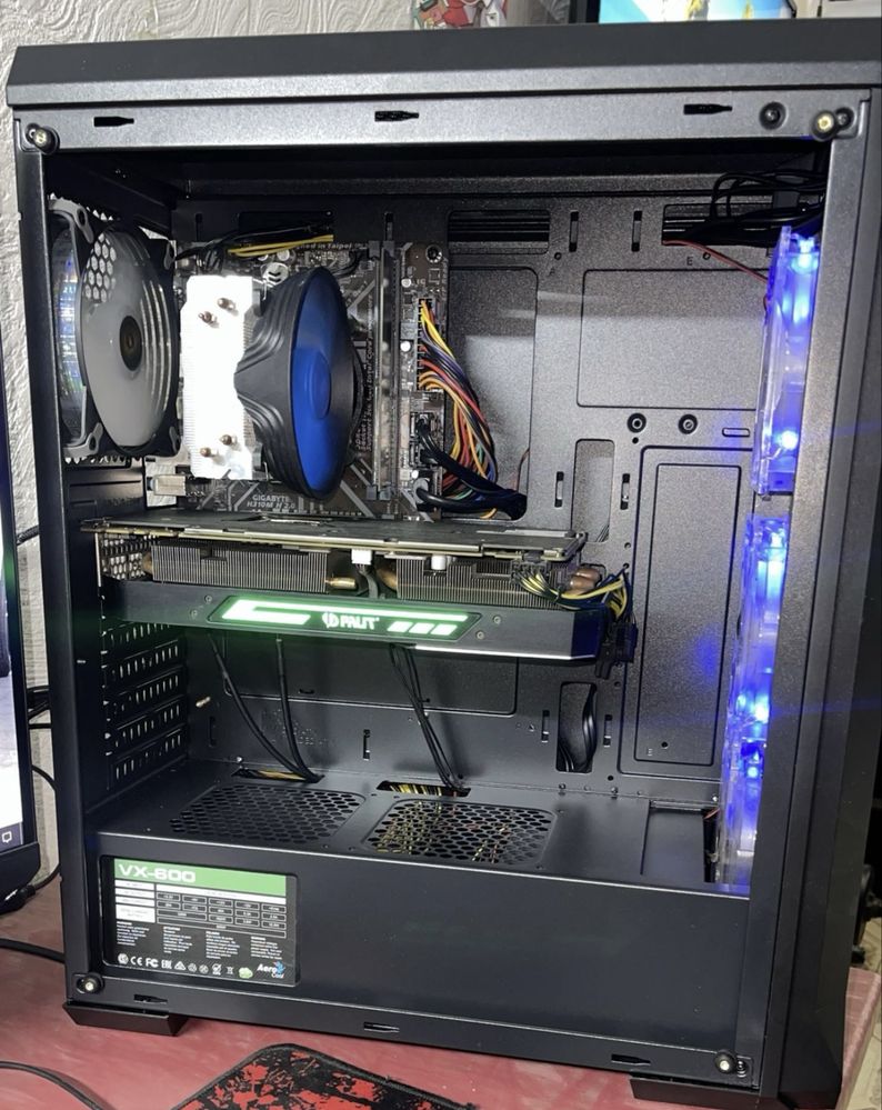 Мощный игровой пк.i5 10400f ,GTX-1070-8Gb