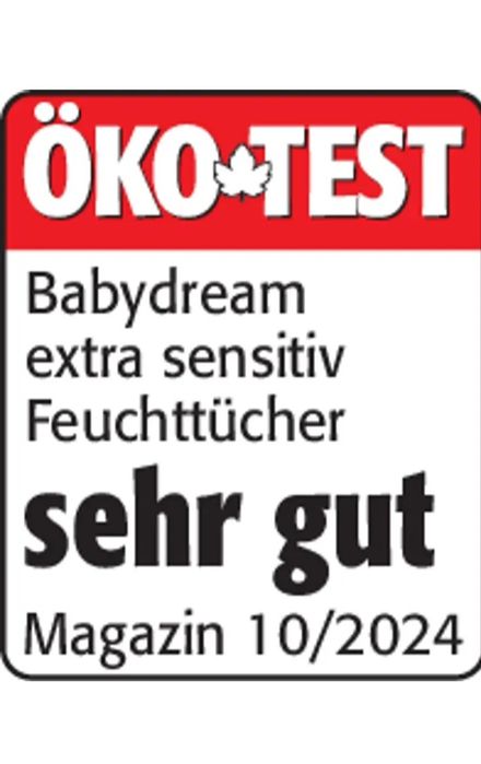 Babydream Extra Sensitiv 16x 80 sztuk chusteczki nawilżone z Niemiec