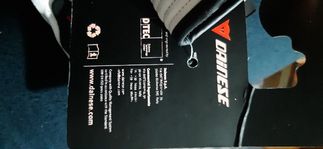 Luvas dainese novas