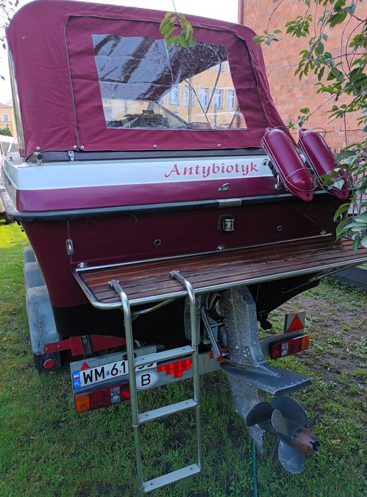 Łódź motorowa DRACO 2100 z silnikiem Volvo Penta stan bdb