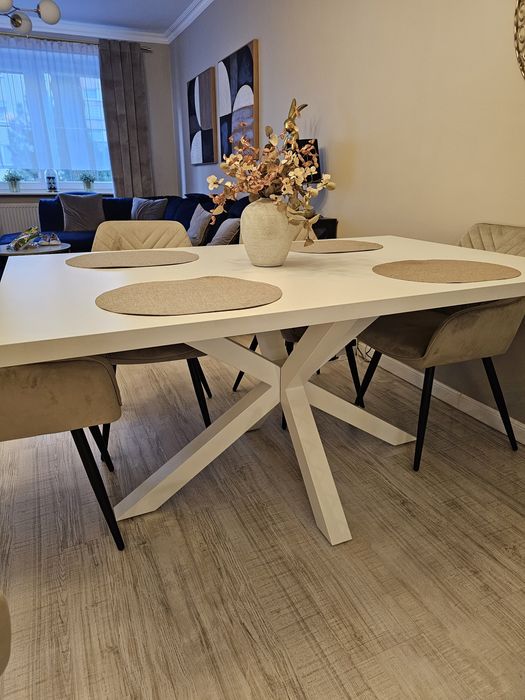 Stół biały 160x90