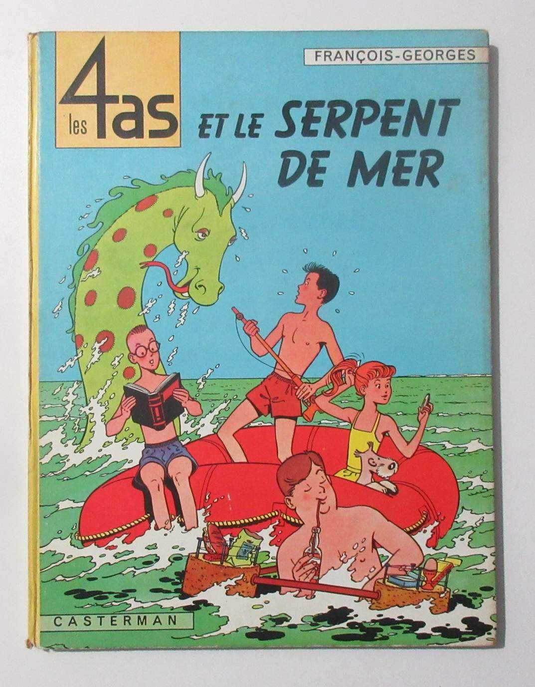 Les 4 AS - Les 4 AS Et Le Serpent De Mer (Casterman - Capa Dura)