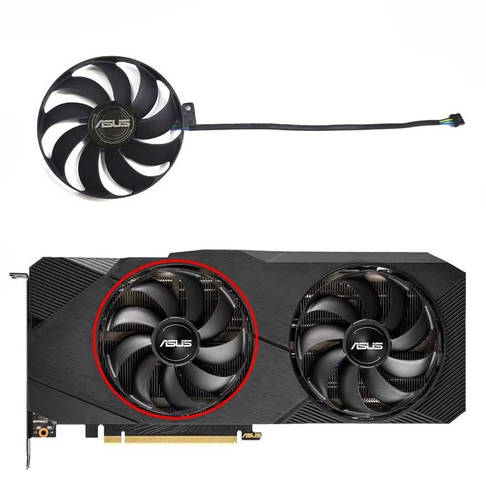 Вентилятор 90MM DUAL RTX ASUS 2080S 2080 2070S 2070 2060S EVO