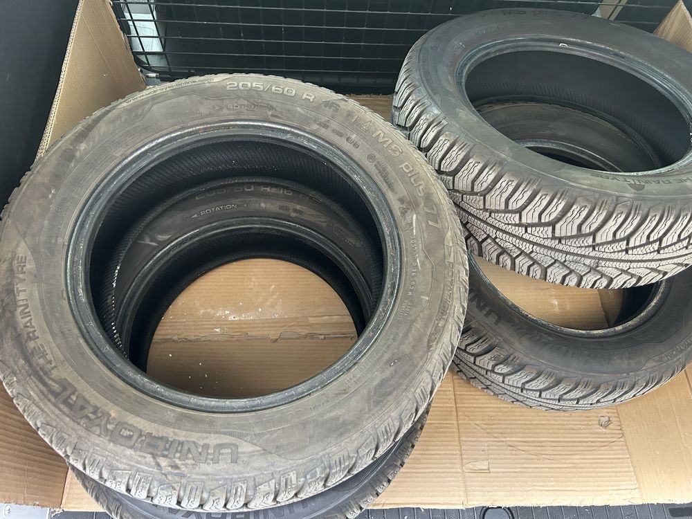 Opony zimowe Uniroyal 205 60r16 h ms plus 77