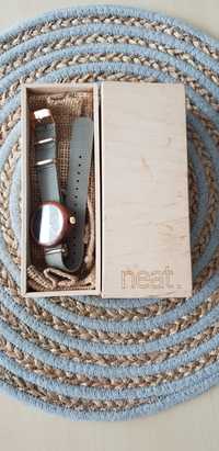 Zegarek NOWY drewniany NEAT damski N065