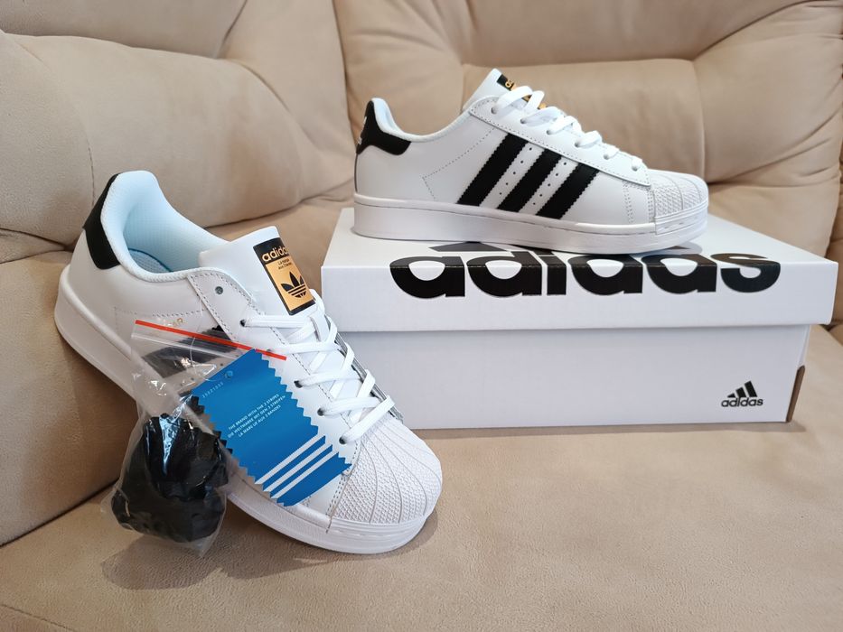 Кросівки Adidas superstar (натуральна шкіра) розпродаж!