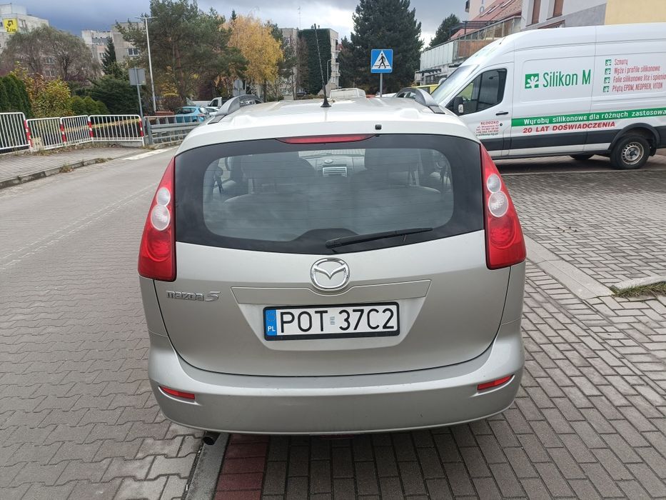 Mazda 5 pakowny Van 7 osobowy 2.0 LPG