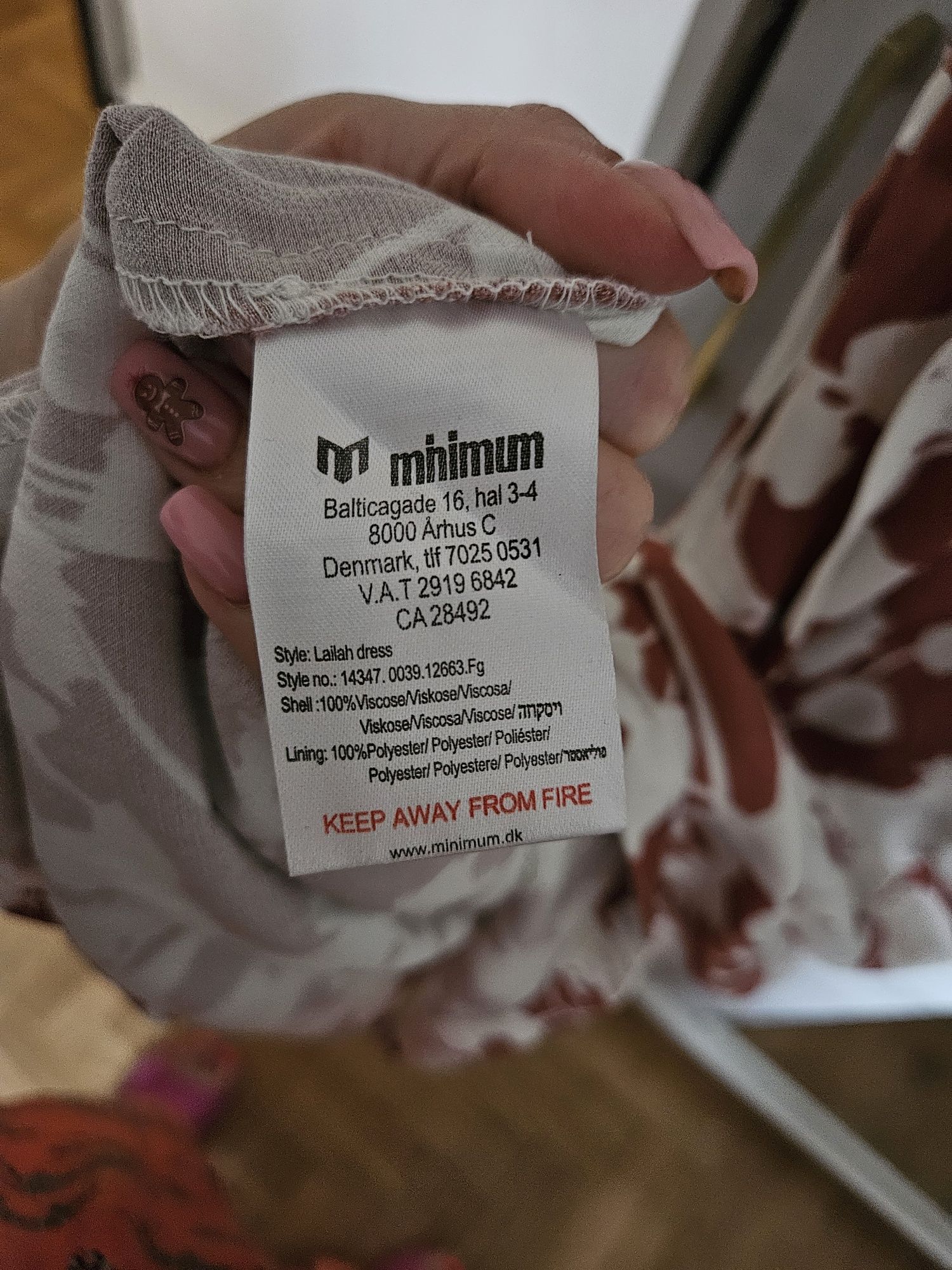 Długa letnia sukienka Minimum M 38