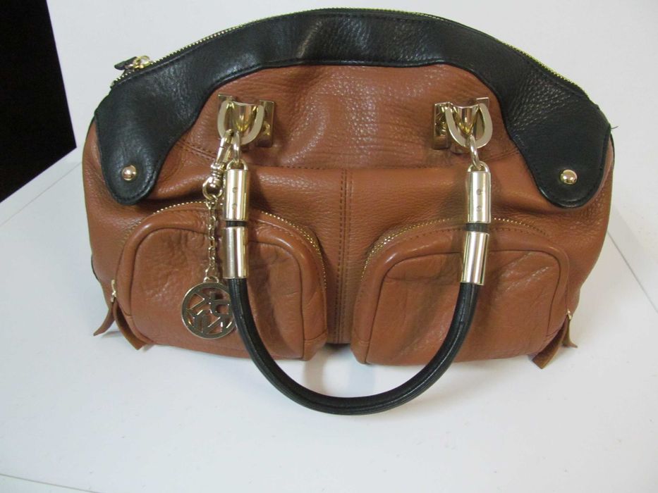 dkny torebka skórzana