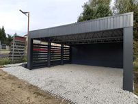 Wiata samochodowa, garaż pod wymiar na zamówienie,
