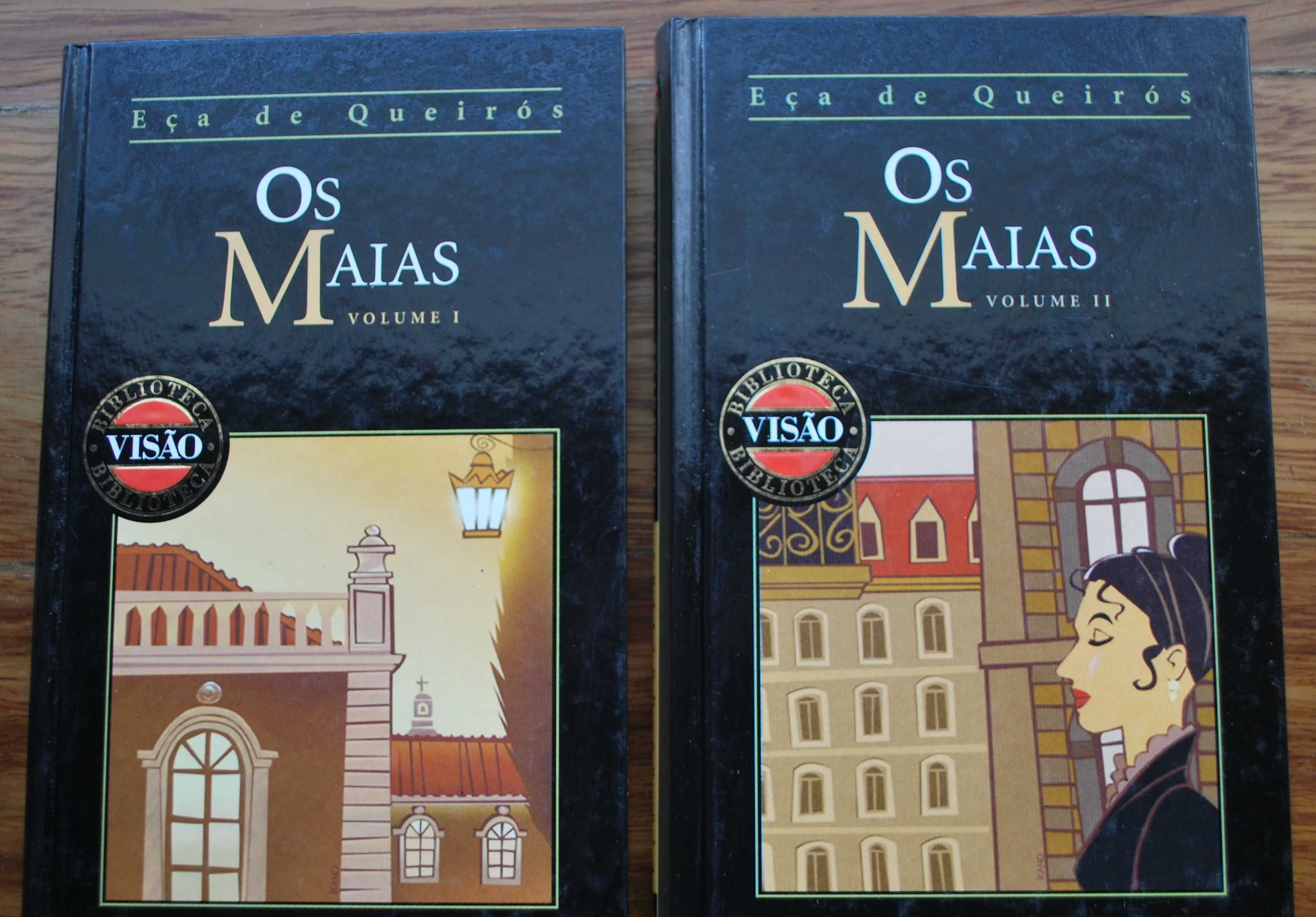 Os Maias de Eça de Queirós (Volume I e Volume II)
