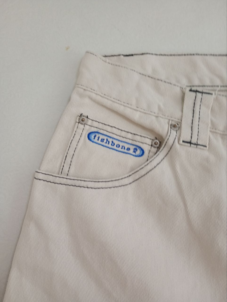Fishbone rap shorts sk8 y2k hip hop