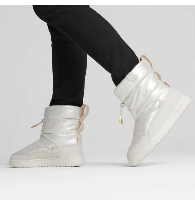 США! Зимові жіночі кросівки Puma Snowbae Patent 393931-02 Оригінал! 40
