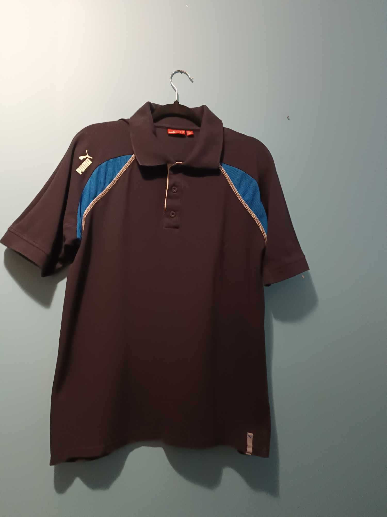 Koszulka męska polo bawełniana logowana - M/L ( 48/50)  -"Puma".