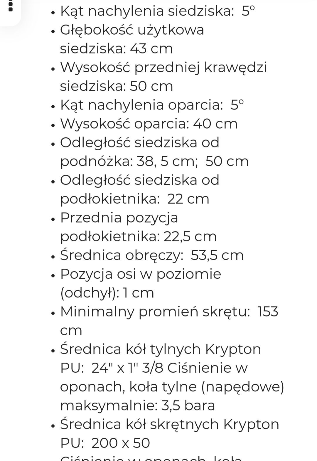 Wózek inwalidzki