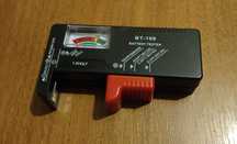 BT-168 Цифровой тестер емкости батарей 9в 3,7в 1,5в AA, ААА.