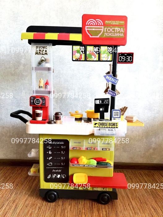 Магазин 889-281 фаст-фуд, прилавок, розмір 78-30,5висота 102см, плита