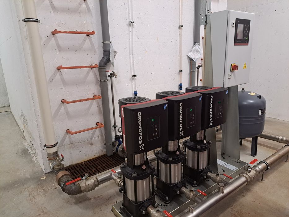 Bombas de água, higienização de cisternas