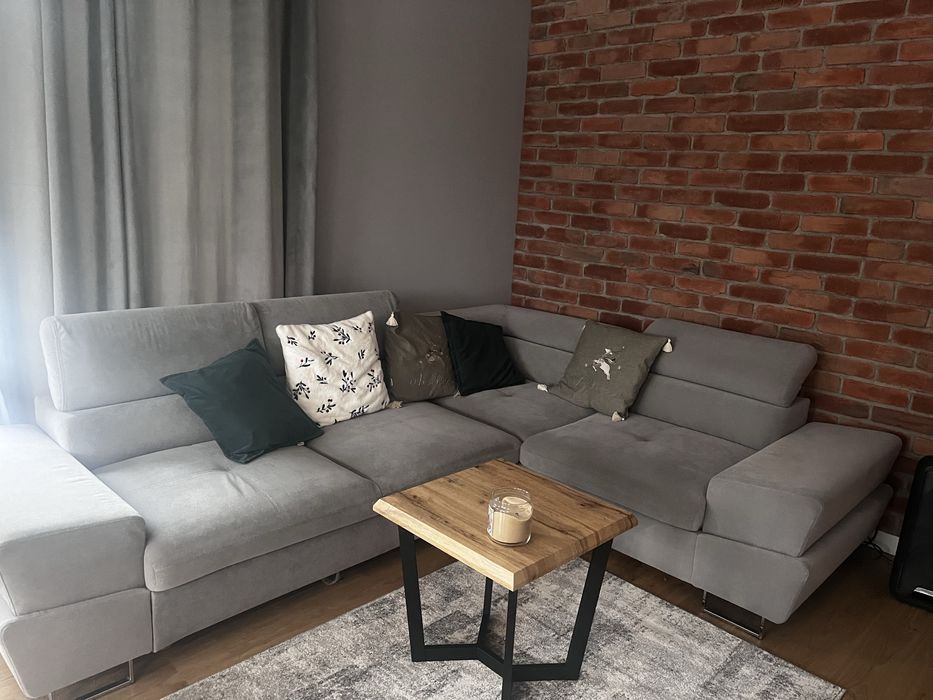 Sprzedam narożnik piekny szary kolor, Lorens meble