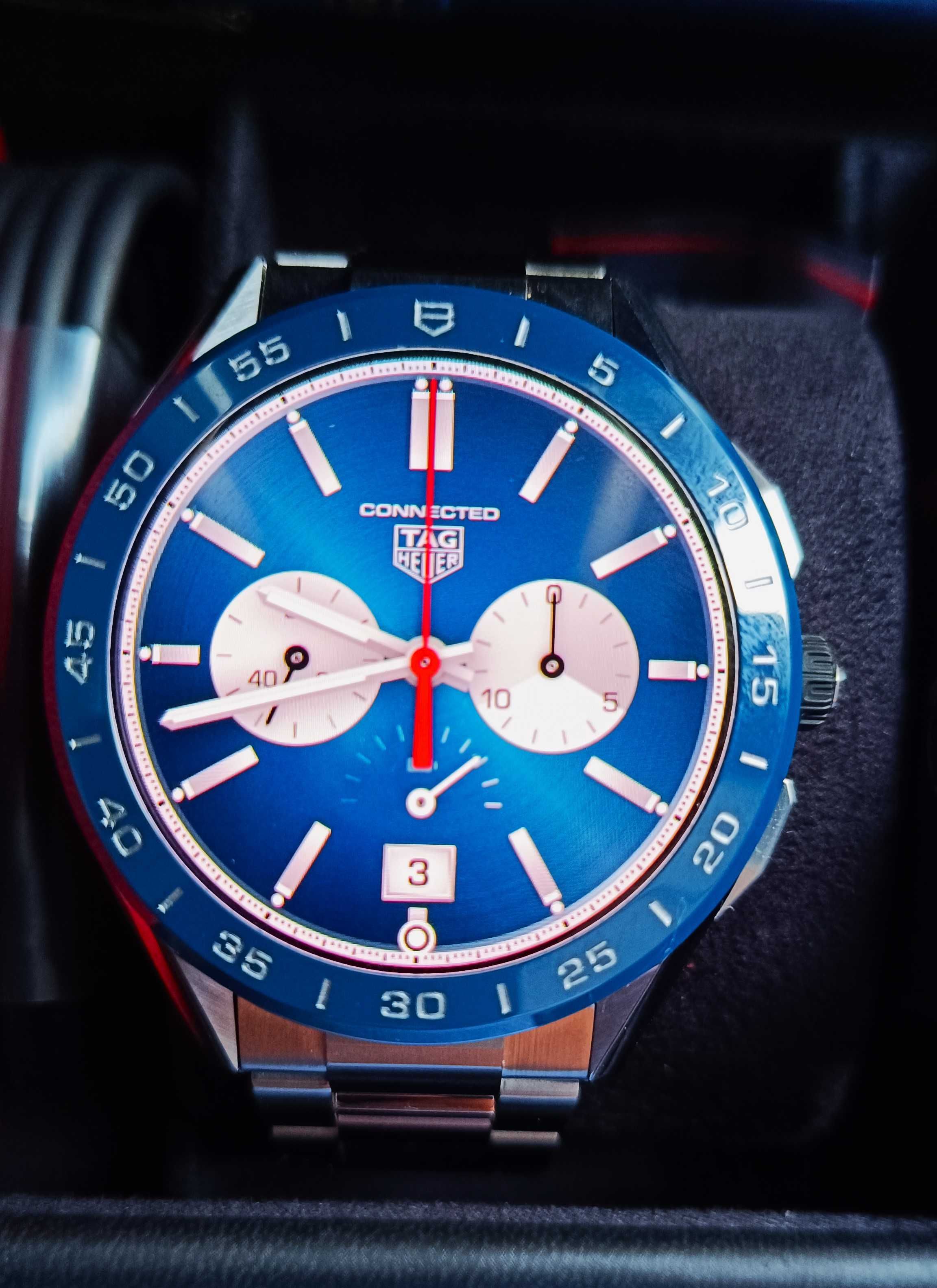 NOWY Zegarek Tag Heuer Connected Bransoleta E3 SBG8A11 Gwarancja