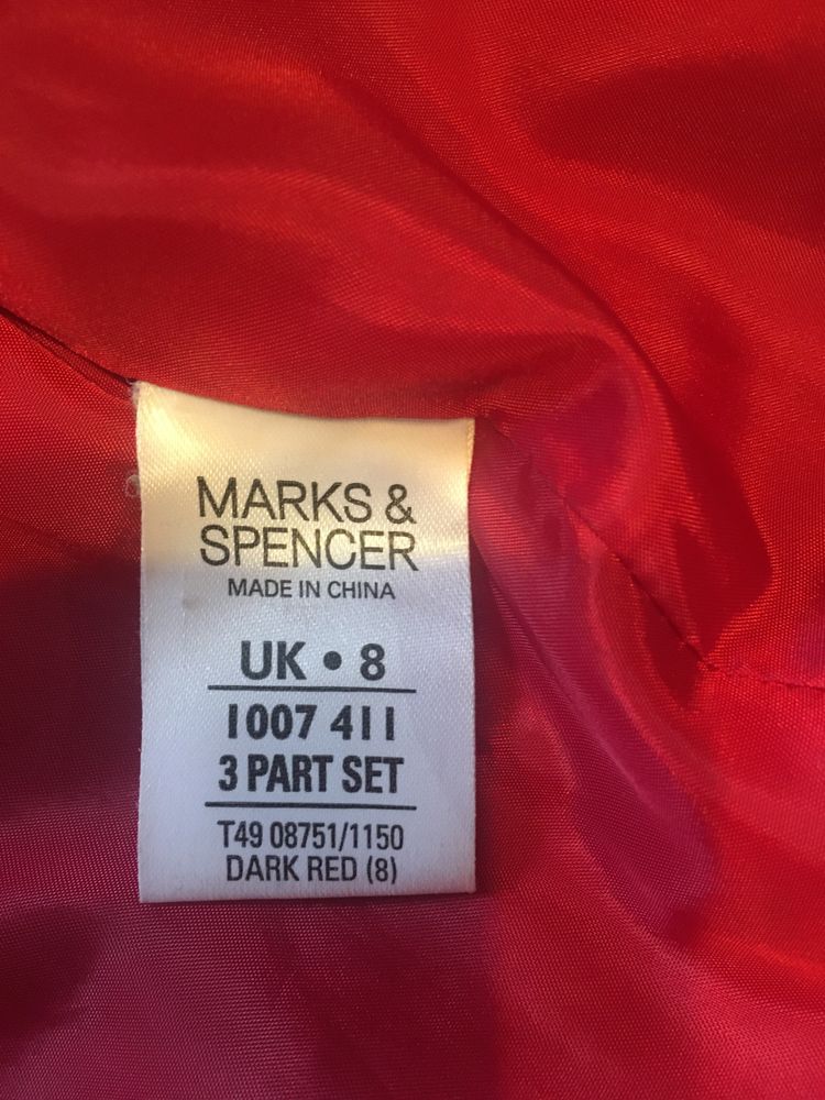 Płaszcz Marks&Spencer wełniany rozm uk 8, 36