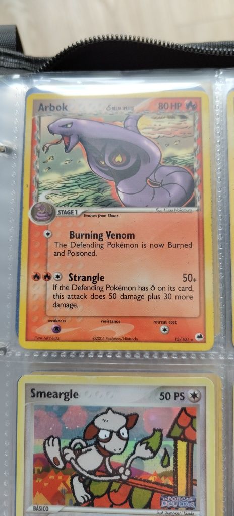 Cartas Pokémon Ex ruby sapphire