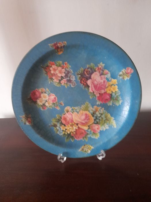 Prato artesanal florido