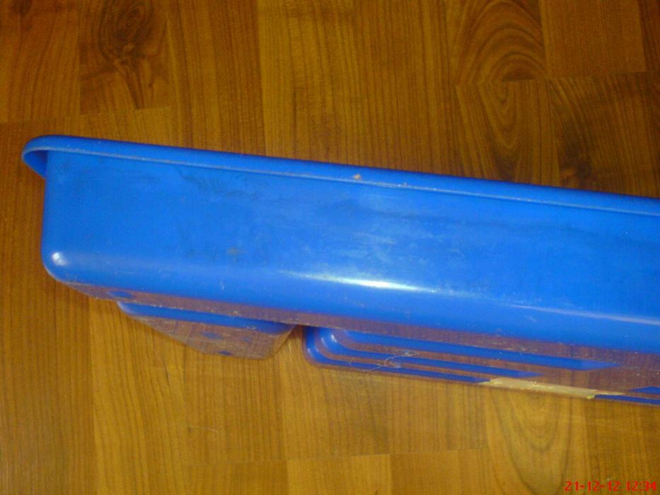 KUCHENNY ORGANIZER NIEBIESKI CURVER 33x26cm 6 przegródek nowy nieużywa