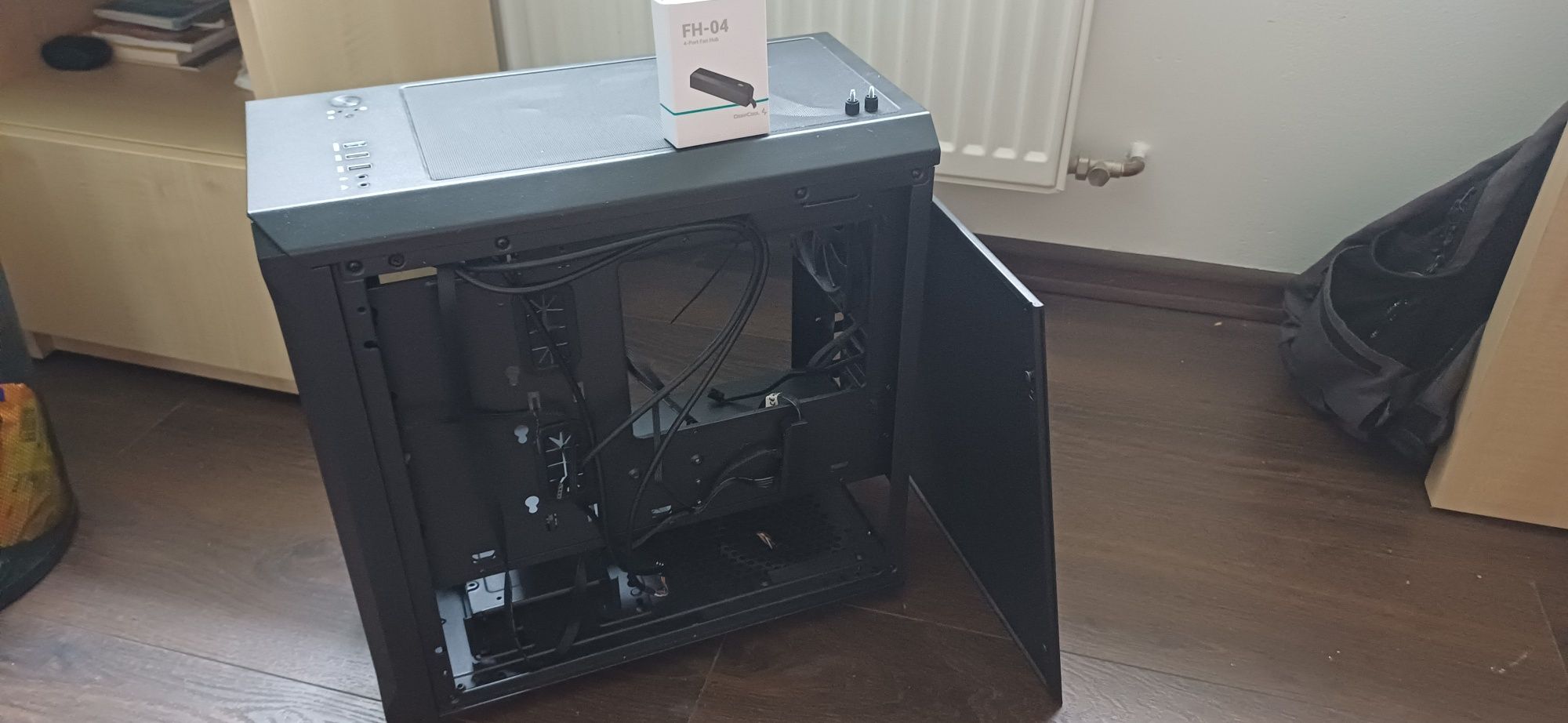 Genesis irid 503v2 + kontroler deepcol pwm na 4 wentylatory