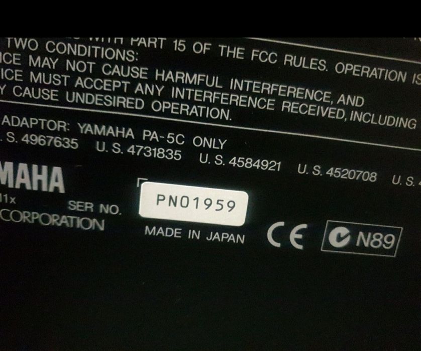 Yamaha rm1x groovebox impecável