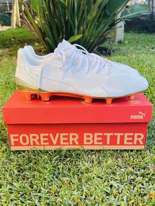 Chuteiras Puma King Platinum FG