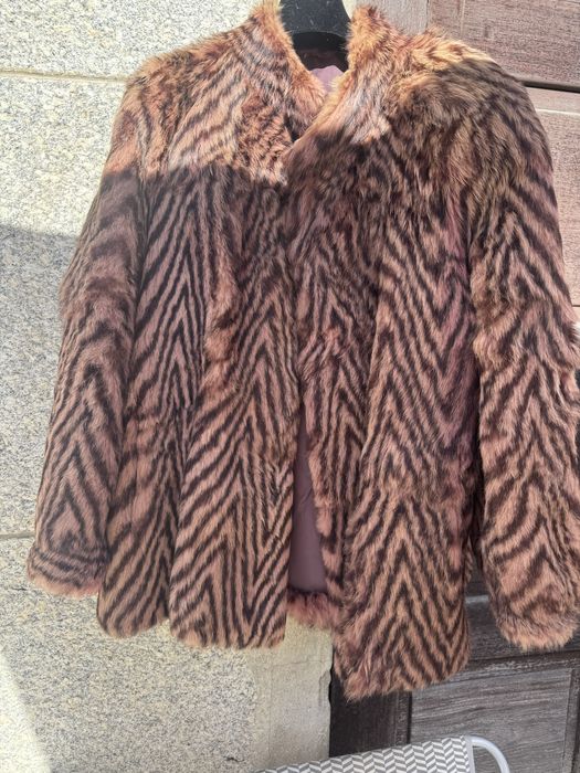 Casaco vison L em bom estado