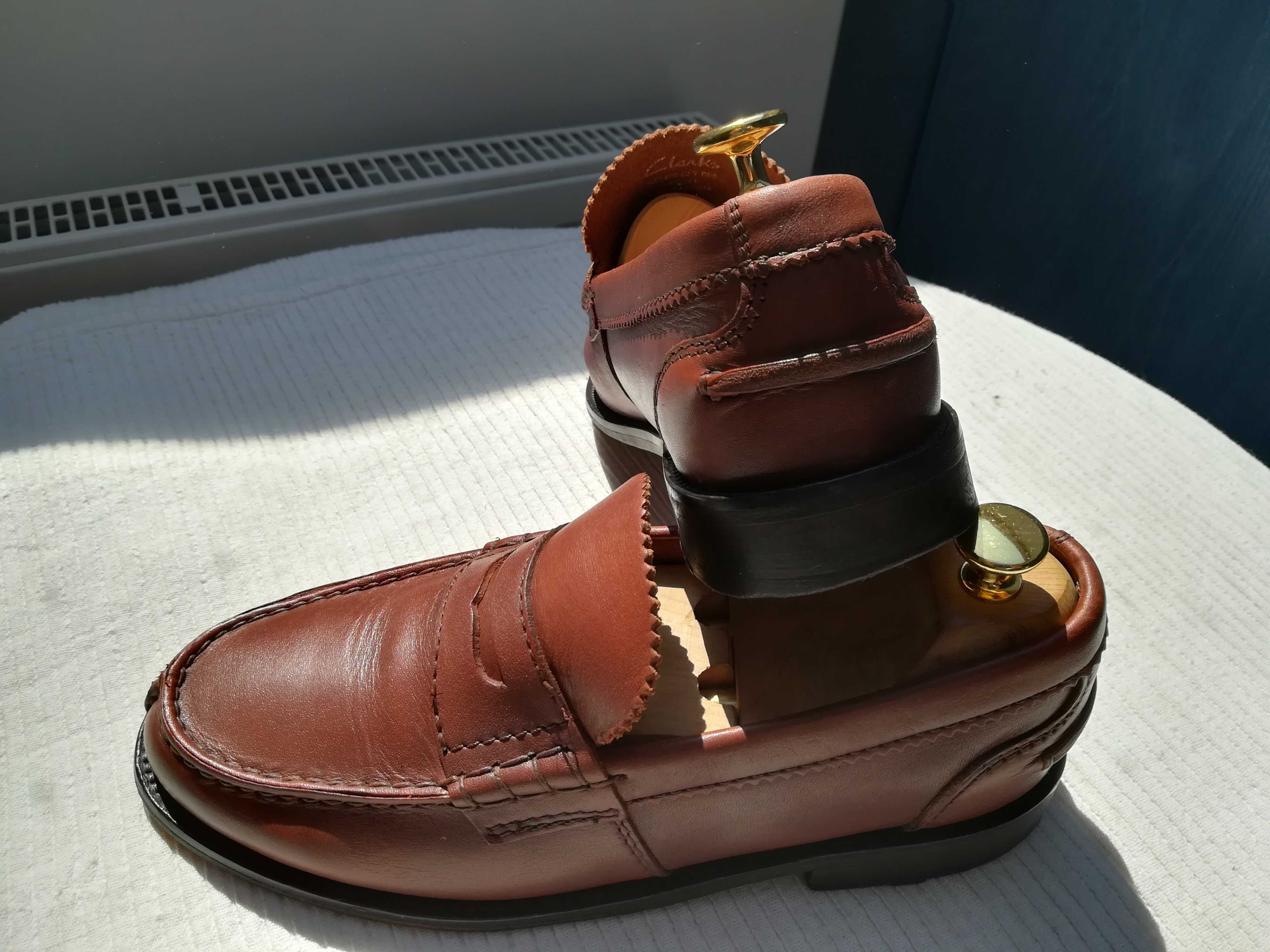 Clarks mokasyny split toe loafers roz. 40.5 Loake Grenson Berwick