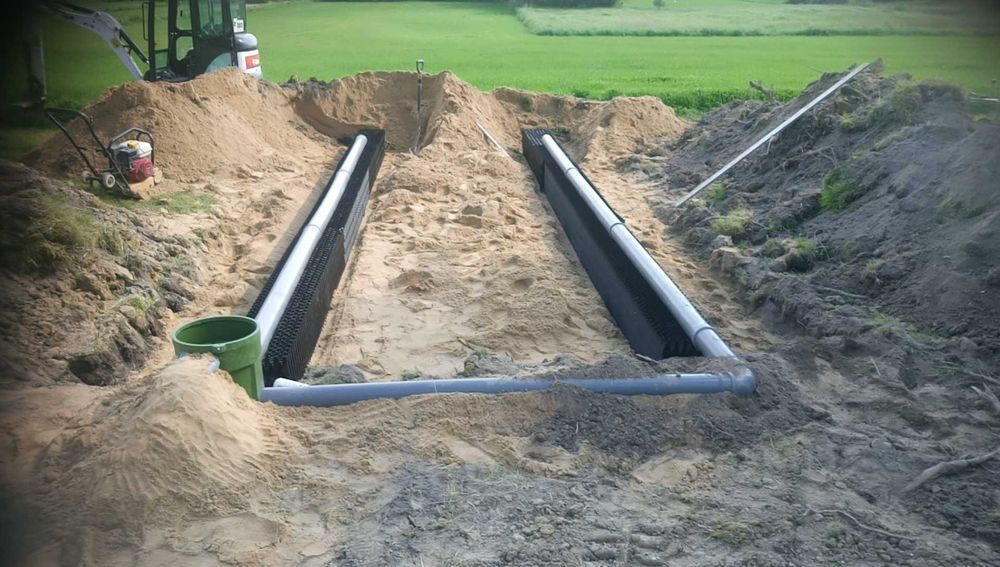 Usługi koparką, Transport kruszywa, Prace ziemne