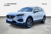 Seat Tarraco Auto z gwarancją Salon PL Bezwypadkowy, Stan idealny 2 KOMPLETY KÓŁ