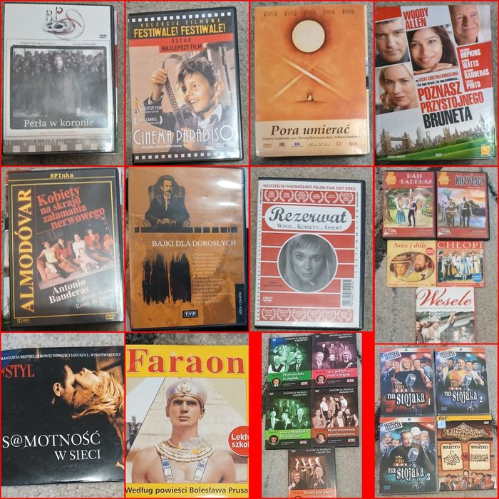 Płyty dvd cena podana jest za całość płyt