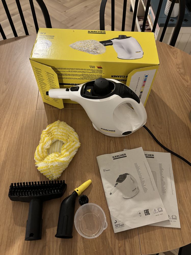 Karcher SC 1 EasyFix parownica ręczna – stan idealny!