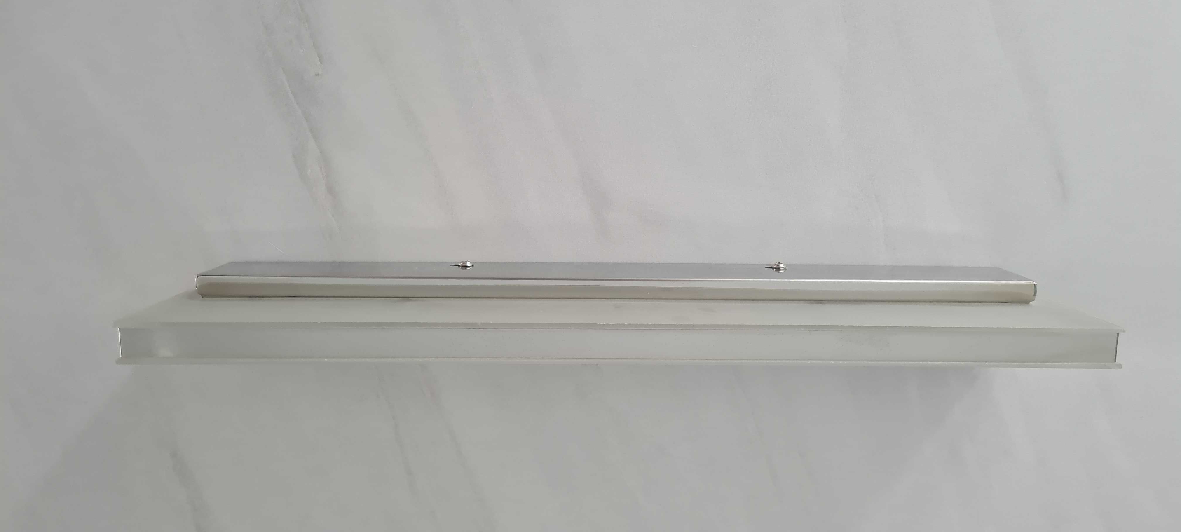 Kinkiet LED chrom nad lustro / obraz / łazienkowy - 43 cm